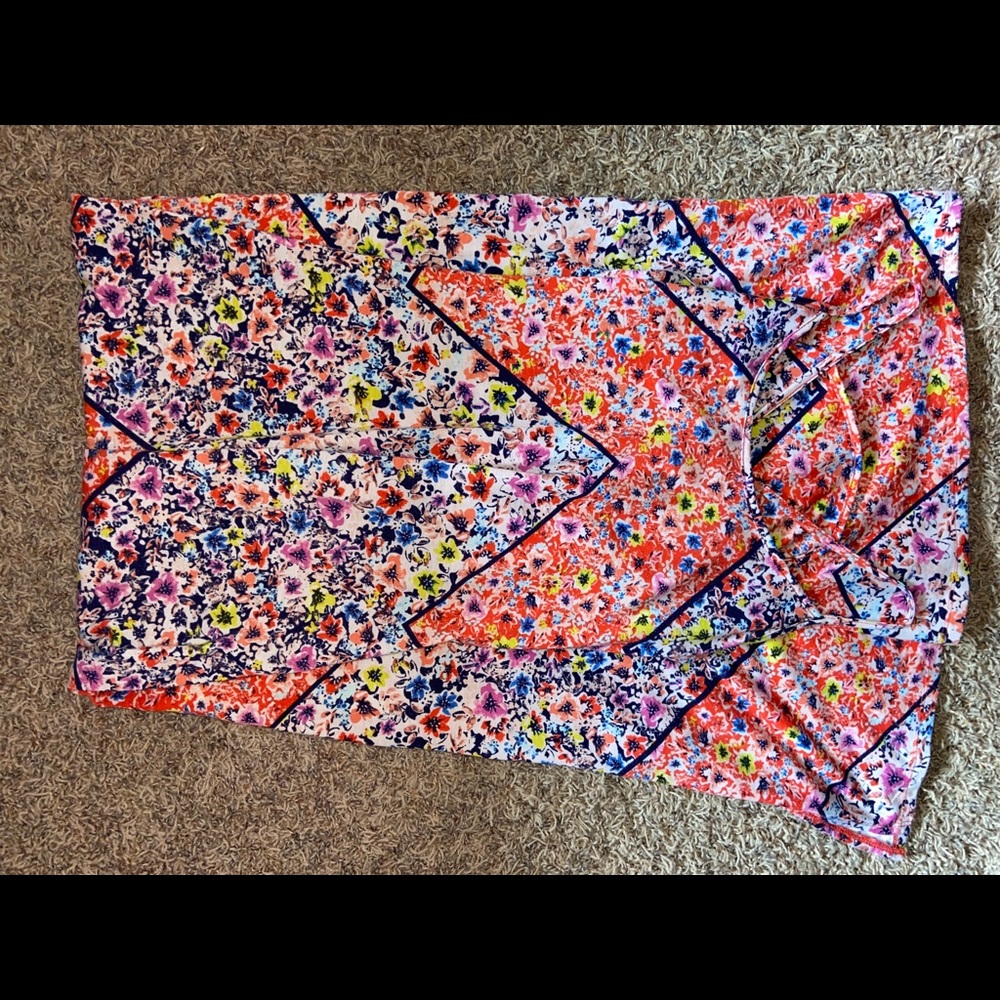 Long floral dress